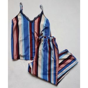 Japna Lounge▪️Striped 2 Piece Set